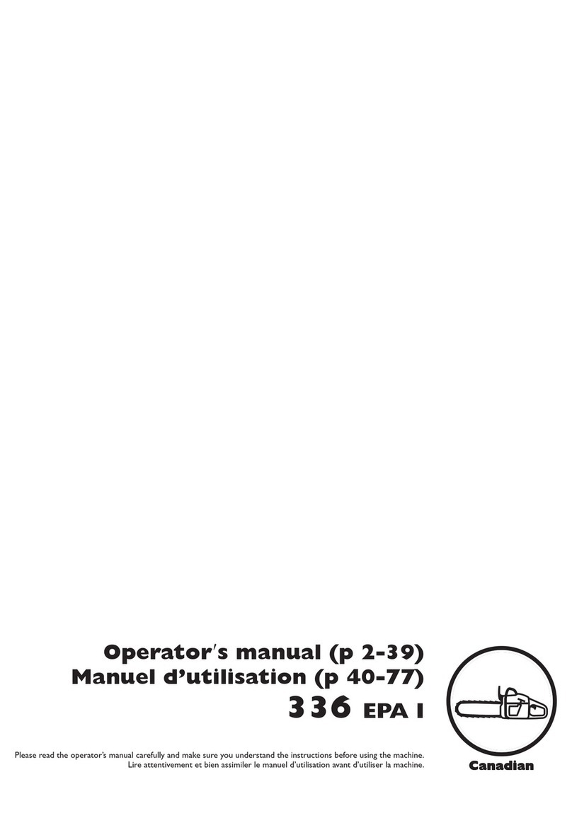 Husqvarna 336 EPA I Operator's manual