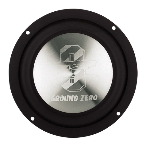 Ground Zero NUCLEAR GZNW 6.5 User manual