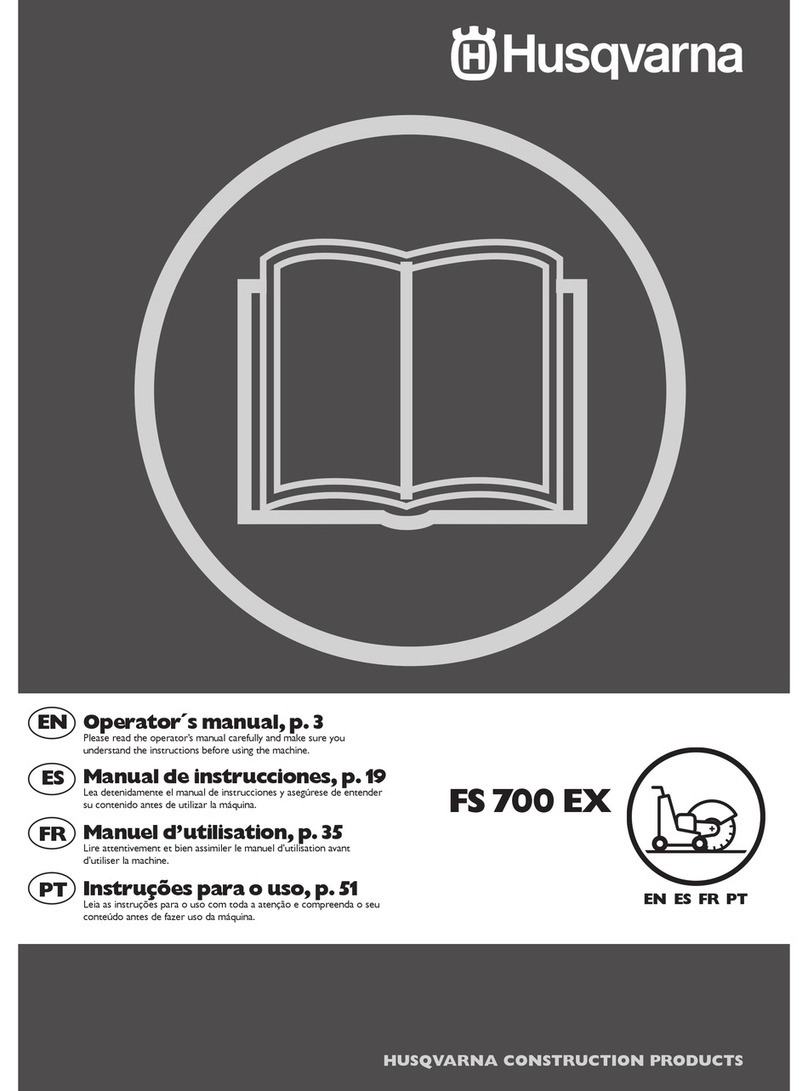 Husqvarna FS 700 EX Operator's manual