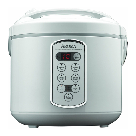Aroma Professional ARC-2000A Recipe booklet
