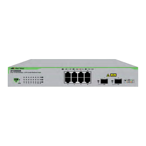 Allied Telesis AT-GS950/8 User manual