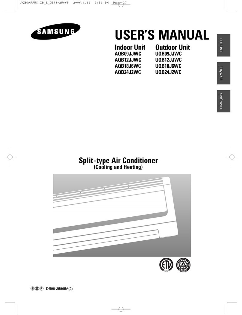 Samsung AQB09JJWC User manual
