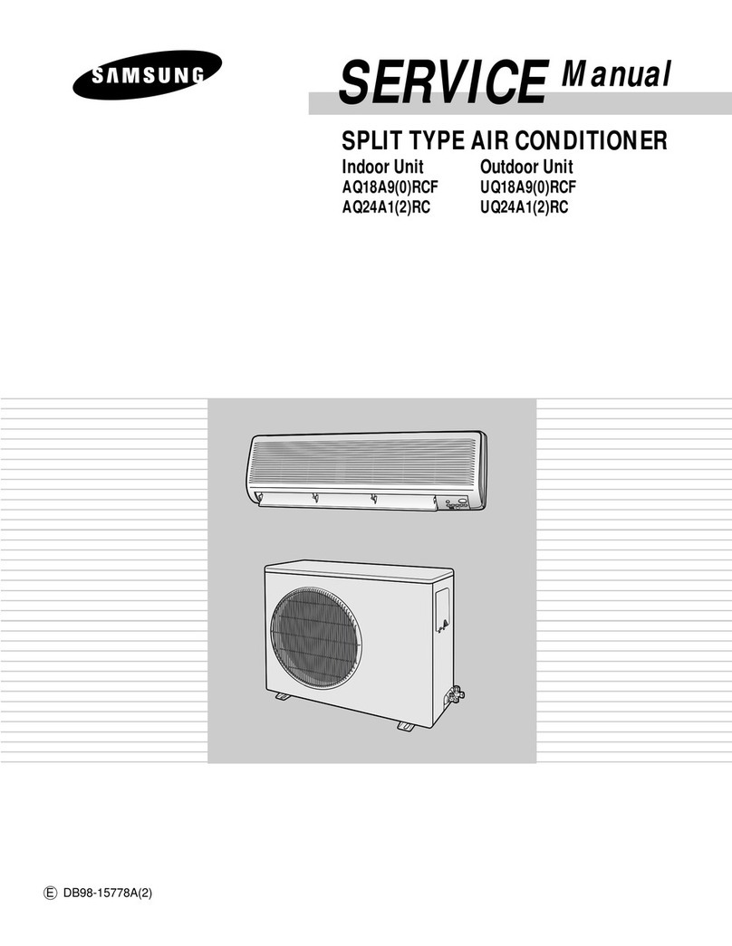 Samsung AQ18A9(0)RCF User manual