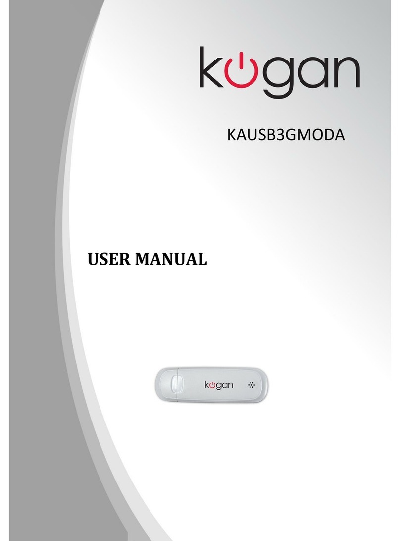 Kogan KAUSB3GMODA user manual
