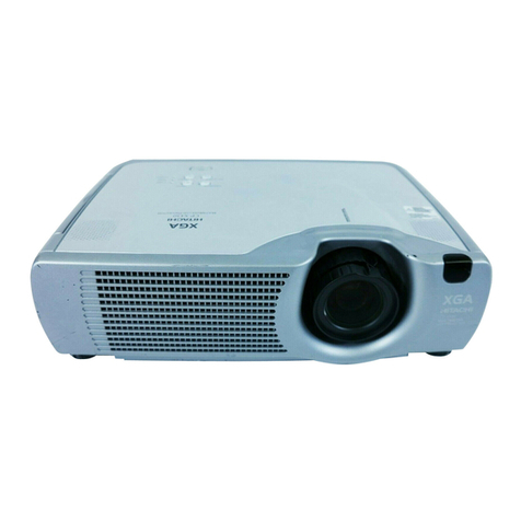 Hitachi CP-S420 User manual