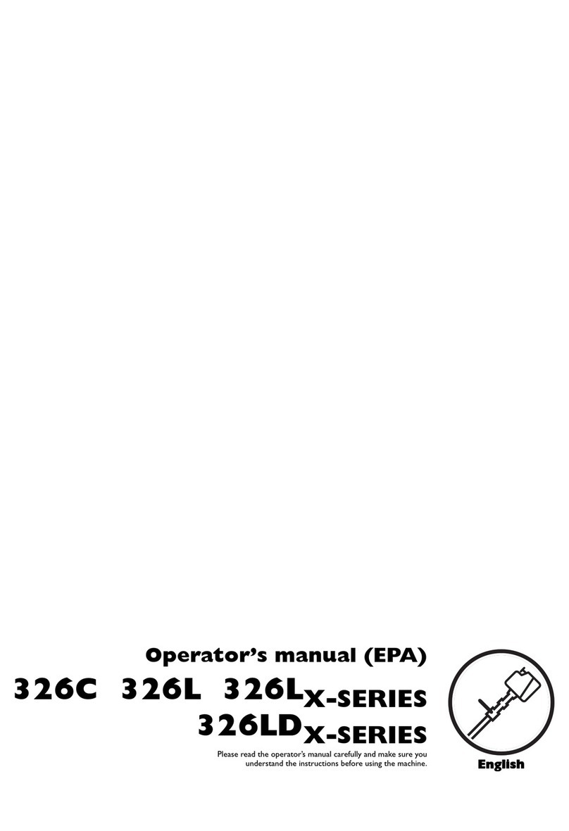Husqvarna 326C, 326L, 326LX-Series, 326LDX-Series Operator's manual