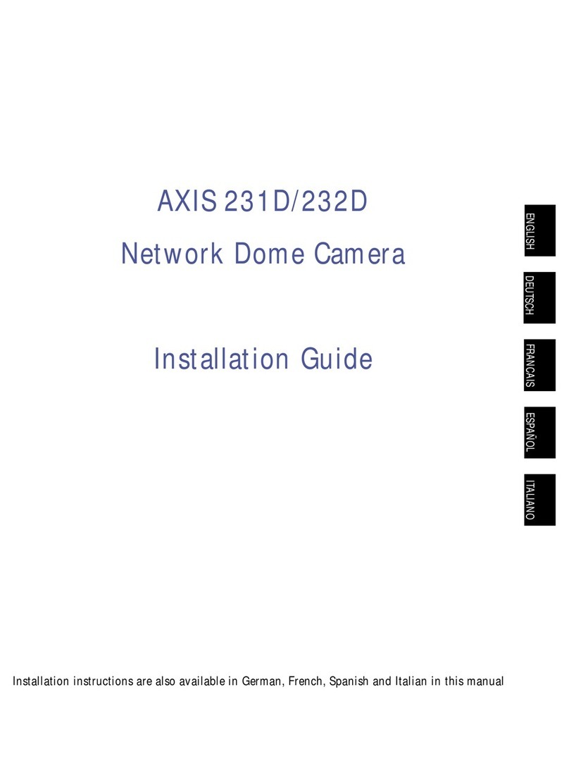 Axis 231D User manual
