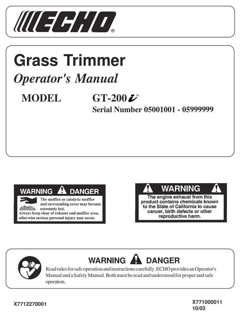 Echo GT-200i User manual