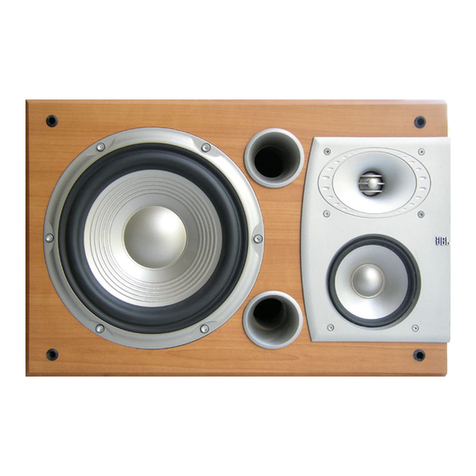 JBL Studio S38 User manual