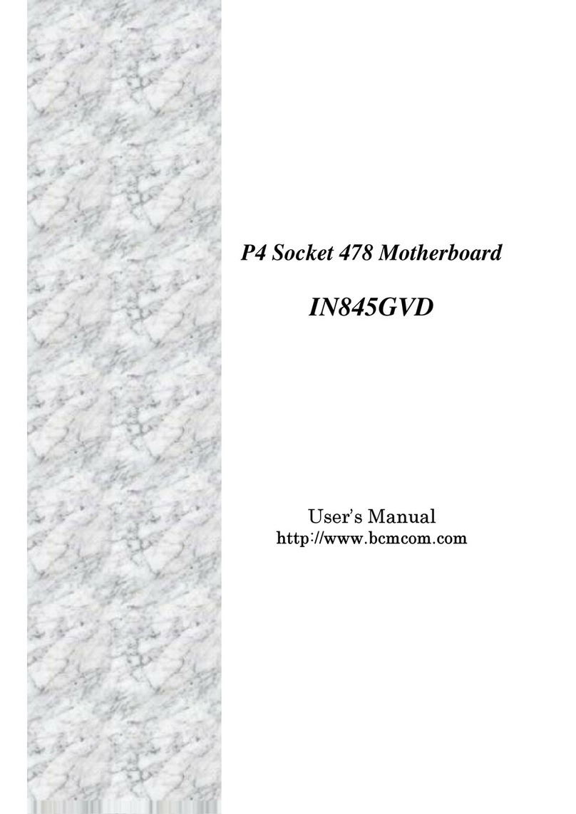 BCM IN845GVD User manual