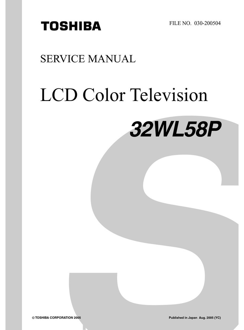 Toshiba 32WL58P User manual