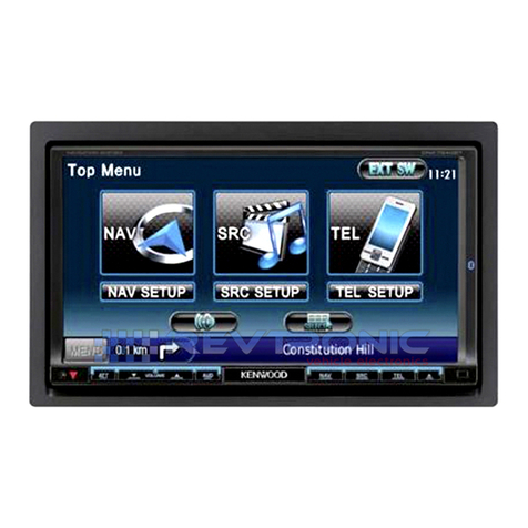 Kenwood DNX7240BT installation manual