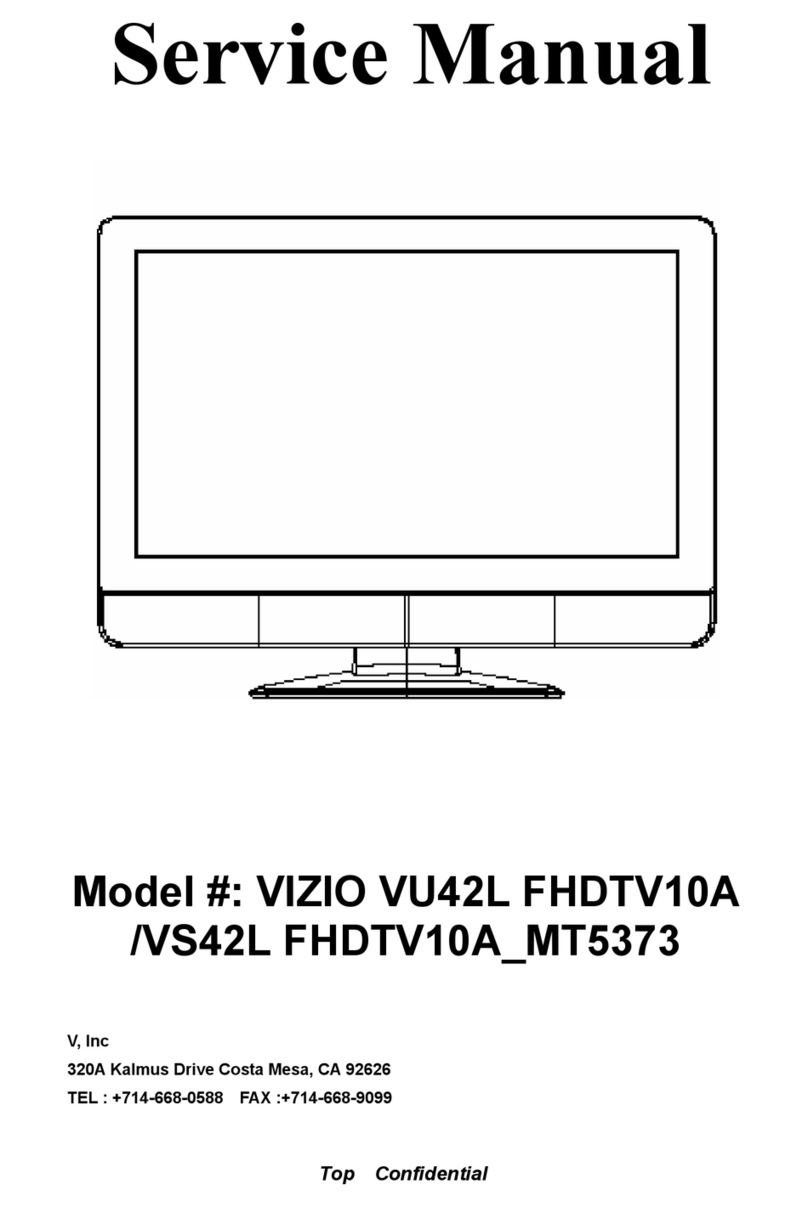 Vizio U42L FHDTV10A User manual