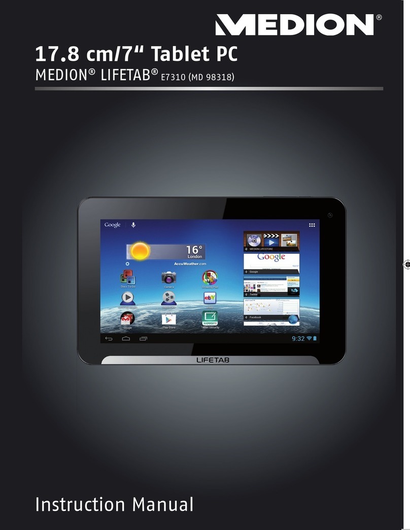Medion LIFETAB E7310 instruction manual
