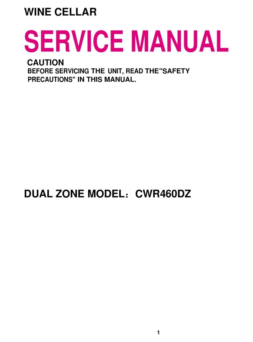 EdgeStar CWR460DZ Service manual