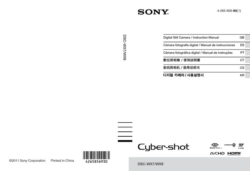 Sony Cyber-shot DSC-WX7 User manual
