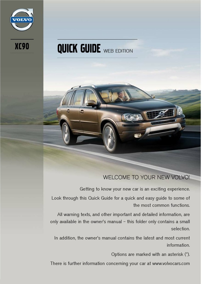 Volvo XC90 2013 User manual