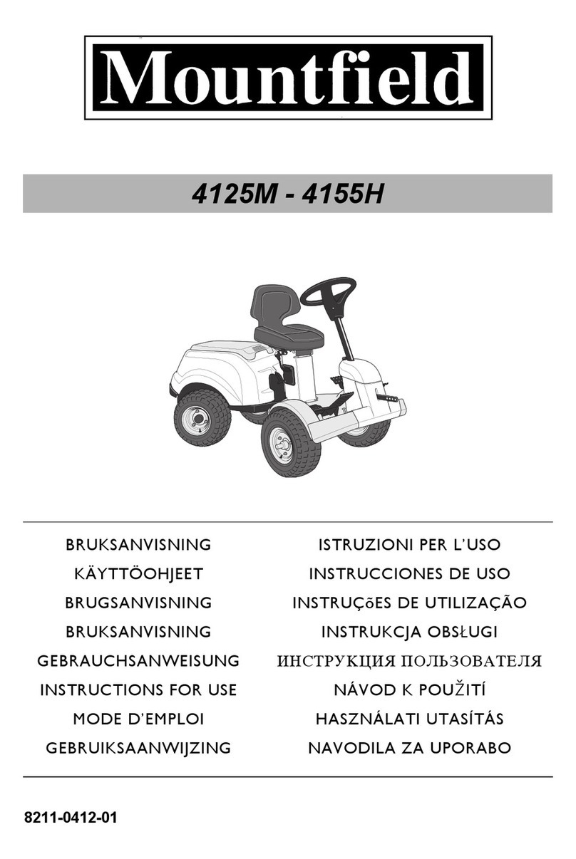 Mountfield 4125M User manual