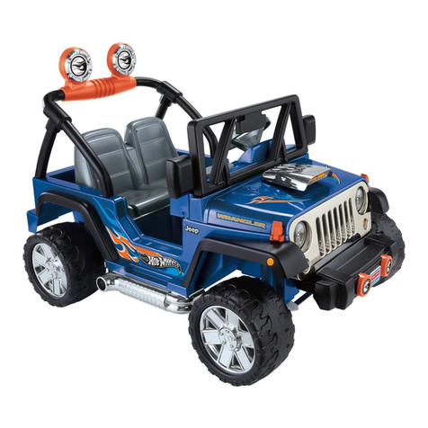 Power Wheels Jeep Wrangler User manual