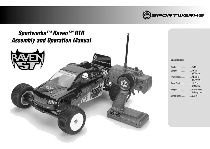 Sportwerks Raven ST Installation and operating instructions