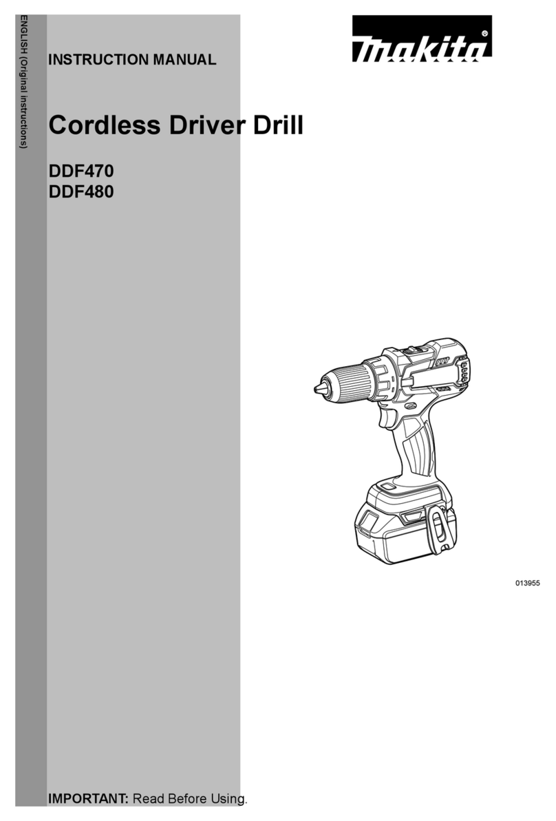 Makita DDF470 instruction manual