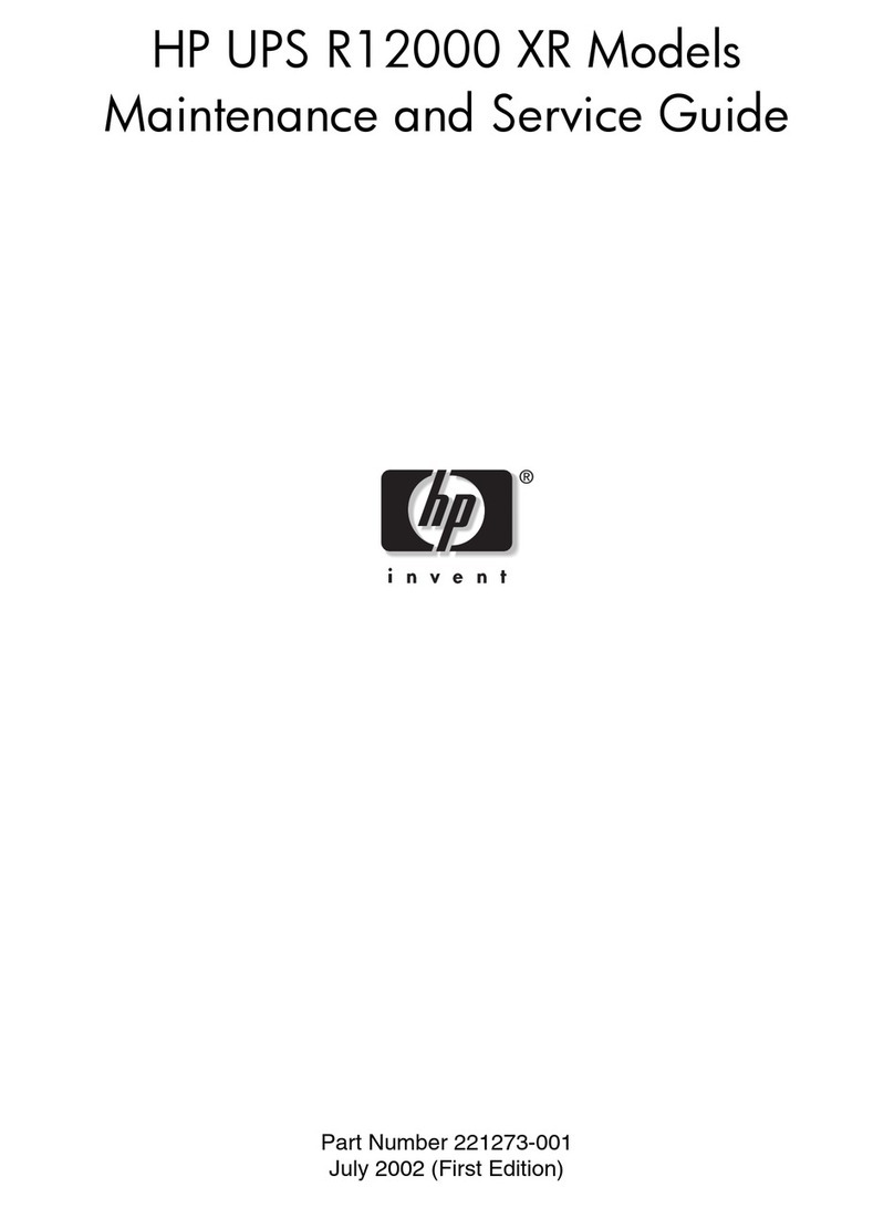 HP R12000 XR Manual