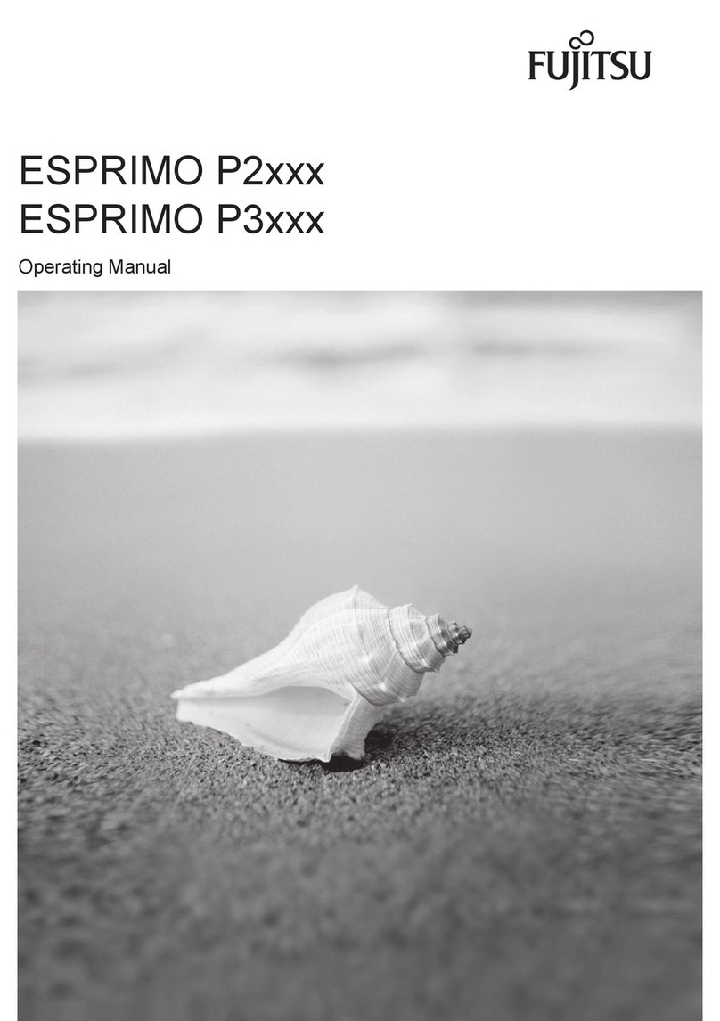 Fujitsu Esprimo P2 Series User manual