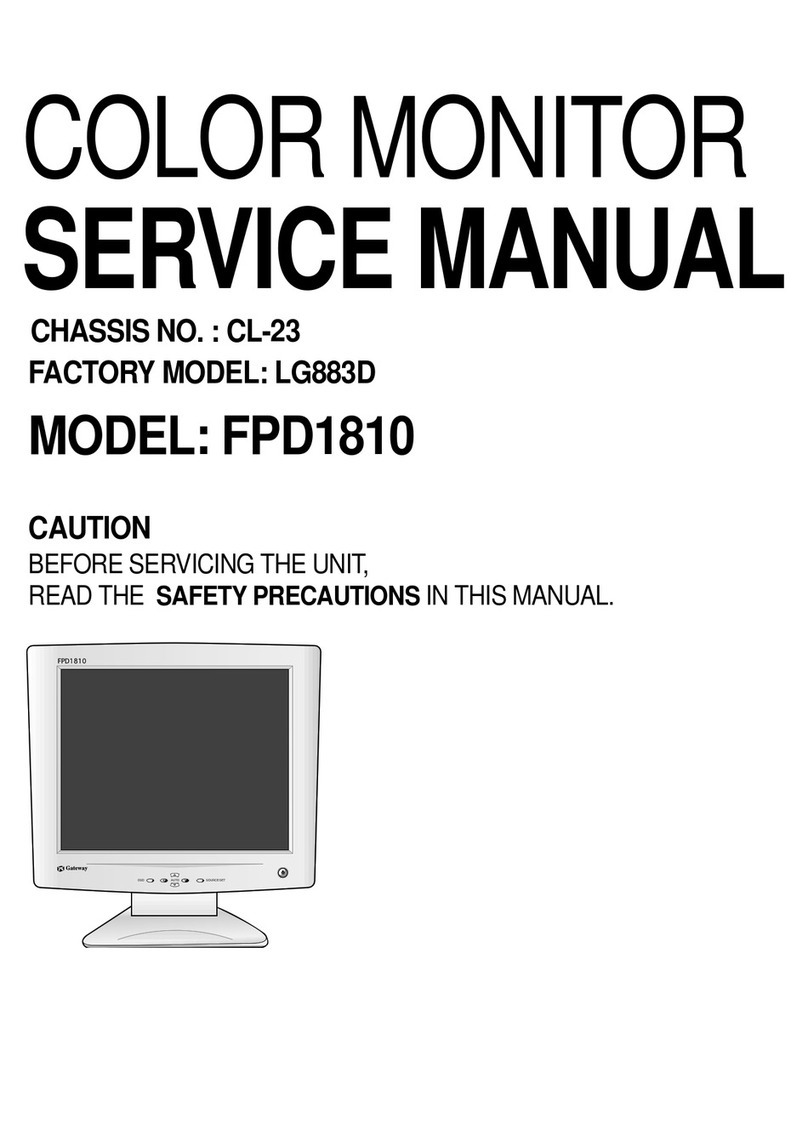 Gateway FPD1810 User manual