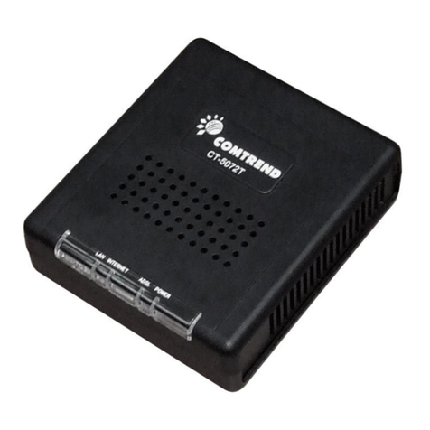 Comtrend Corporation CT-5072T User manual