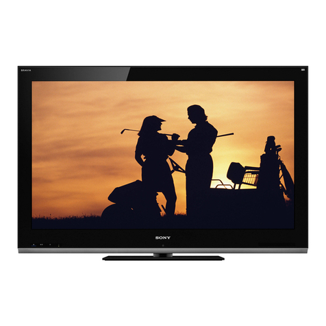 Sony LCD TV XBR-52LX900 User manual