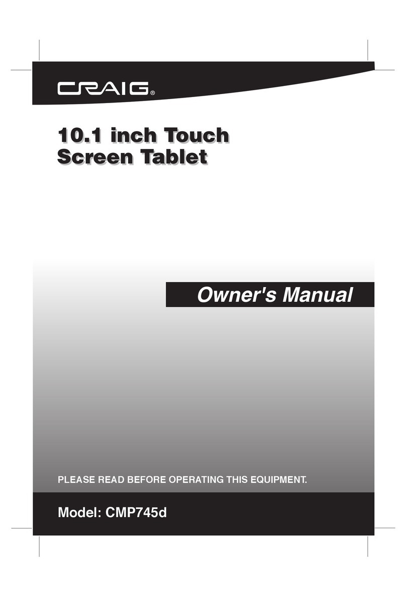 Craig CMP745d User manual