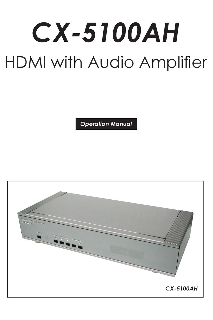Cypress CX-5100AH Operation manual