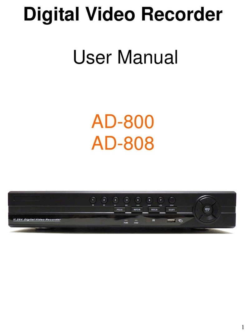 Security Cams AD-800 user manual