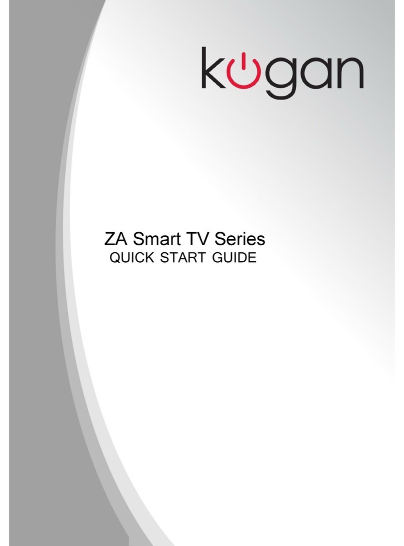 Kogan ZA Smart TV Series quick start guide