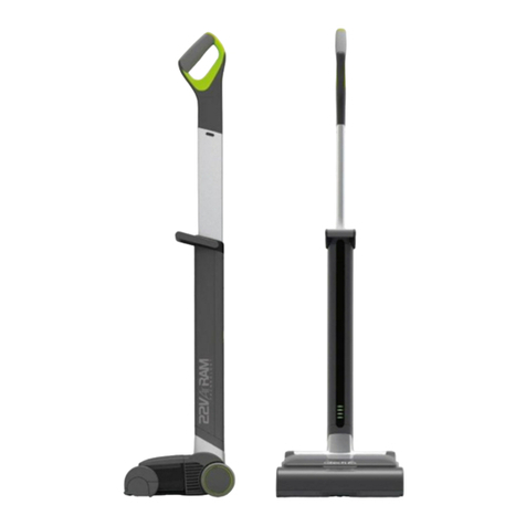 Gtech AirRAM AR05 operating manual