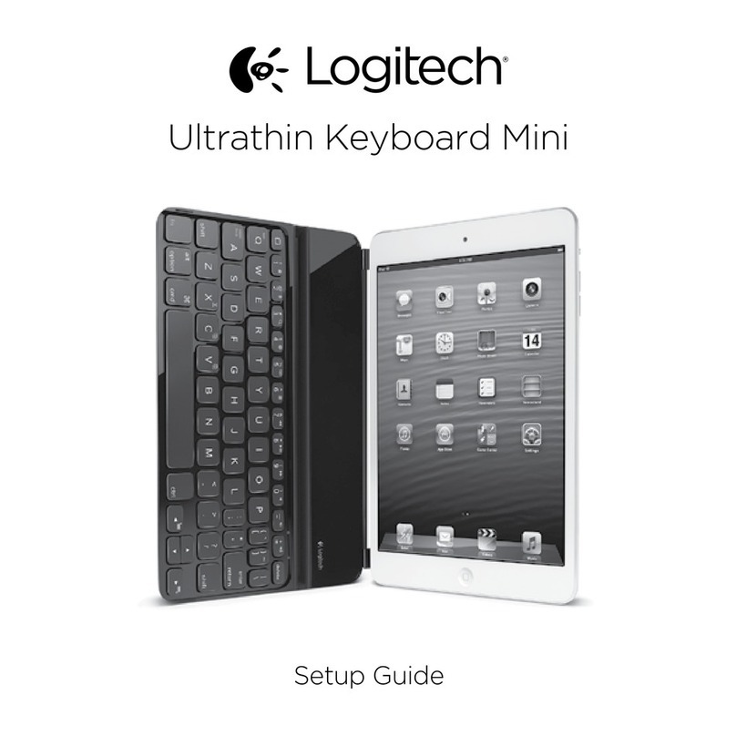 Logitech Ultrathin Keyboard Mini User manual