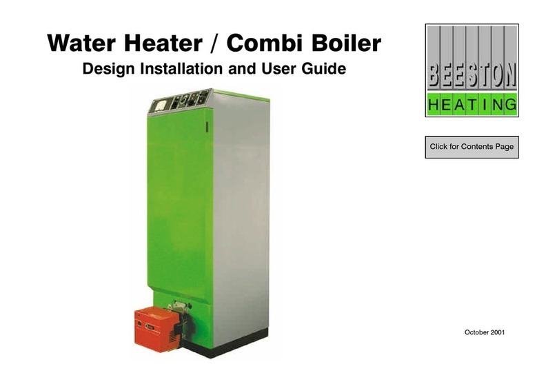 Beeston Heating WHG 1750 Design installation and user guide