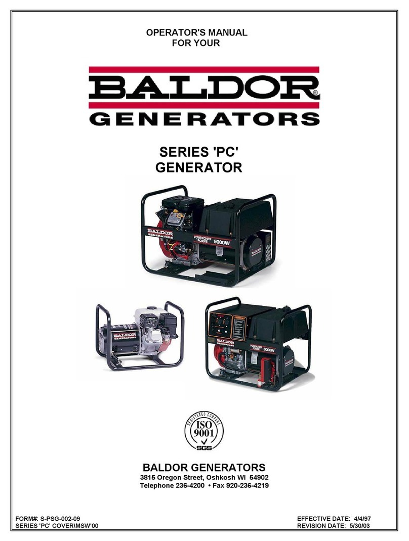 Baldor PC Series User manual Baldor PC Series User manual