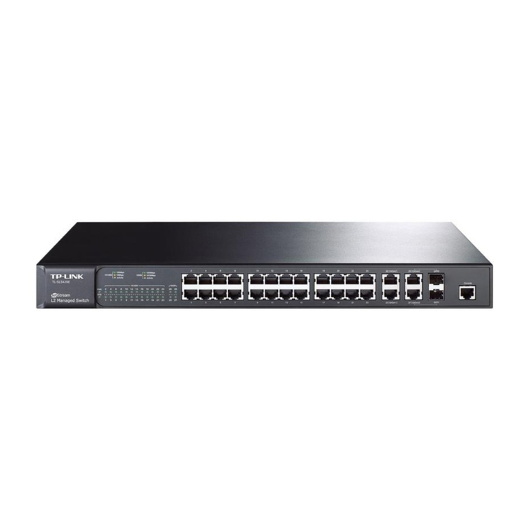 TP-Link JetStream TL-SL5428E Cli reference guide