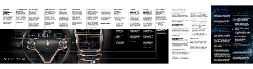 Lincoln 2011 MKX User manual