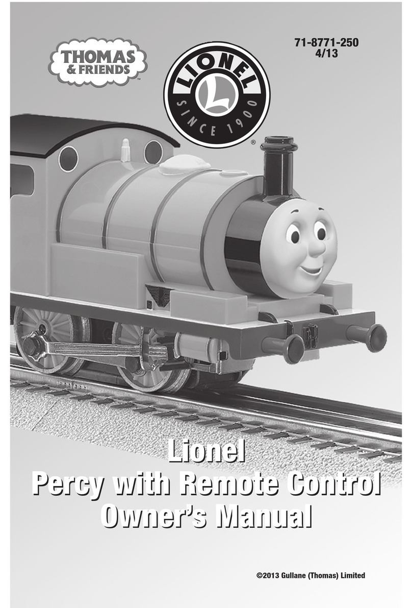 Lionel Percy User manual