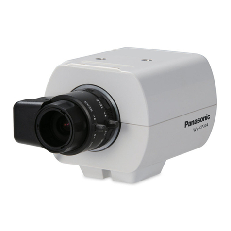 Panasonic WV-CP310 User manual