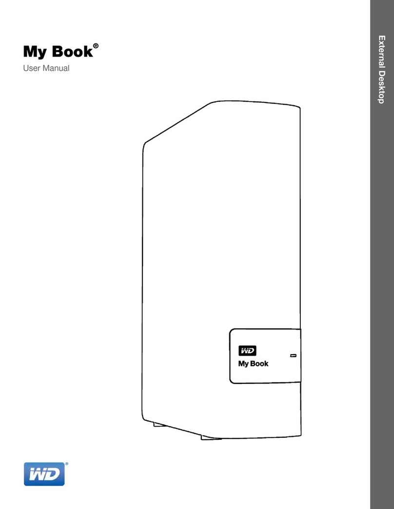 Western Digital My Book Studio User manual Western Digital My Book Studio User manual