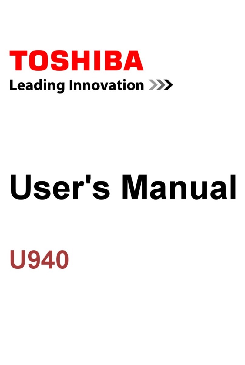 Toshiba Satellite U940 user guide