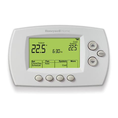Honeywell RTH6500WF Wi-Fi Series User manual