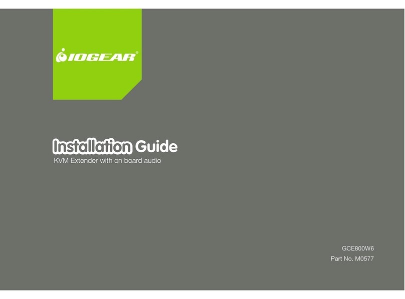IOGear GCE800W6 User manual