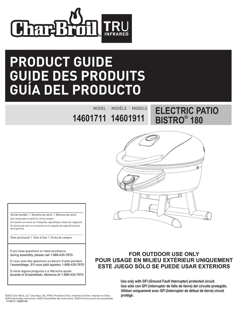 Char-Broil 14601711 User manual