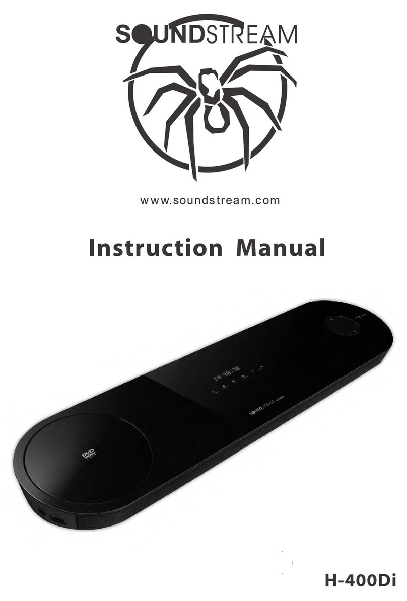 Soundstream H-400Di instruction manual