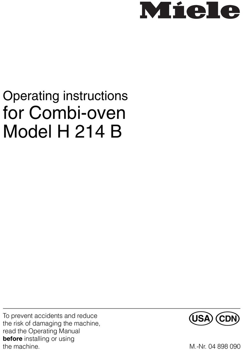 Miele H 214 B operating instructions Miele H 214 B operating instructions