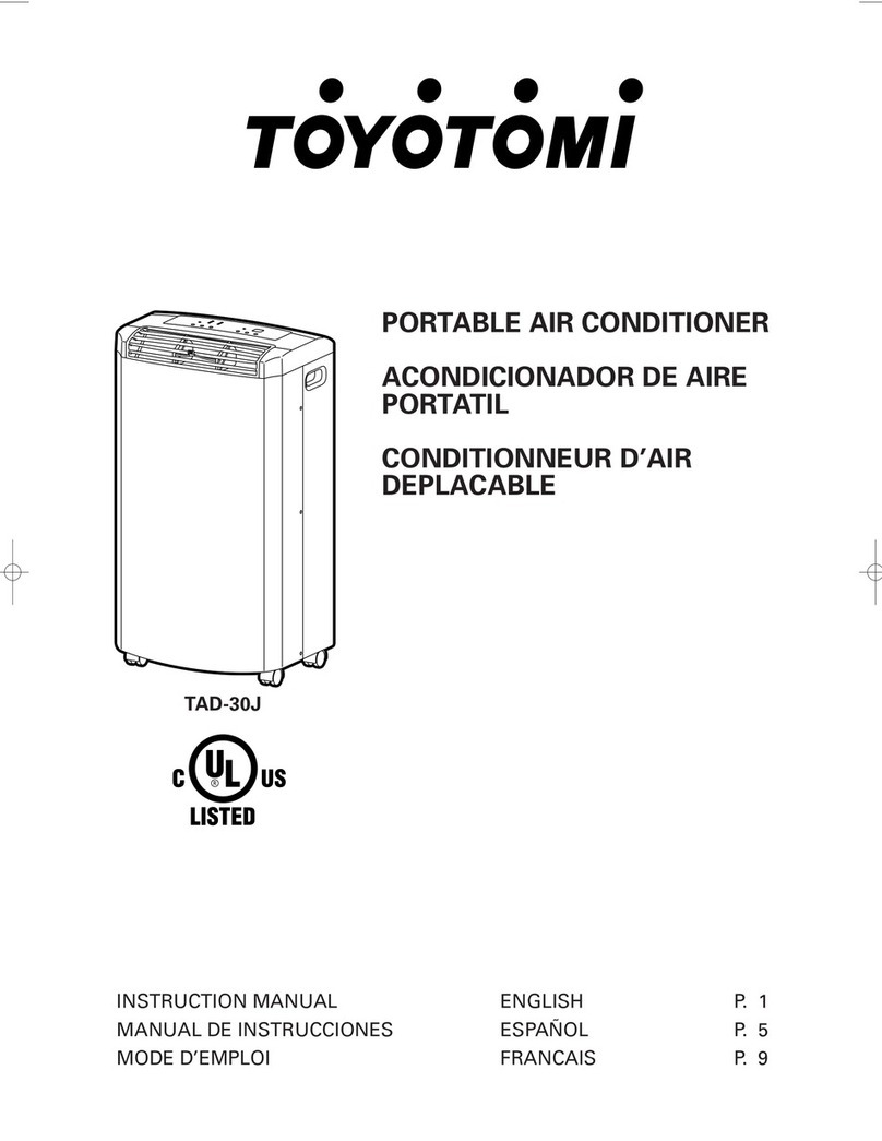 Toyotomi TAD-30J User manual Toyotomi TAD-30J User manual